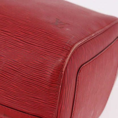 Louis Vuitton Keepall Epi Leather, Red, Leather, Travel Bag