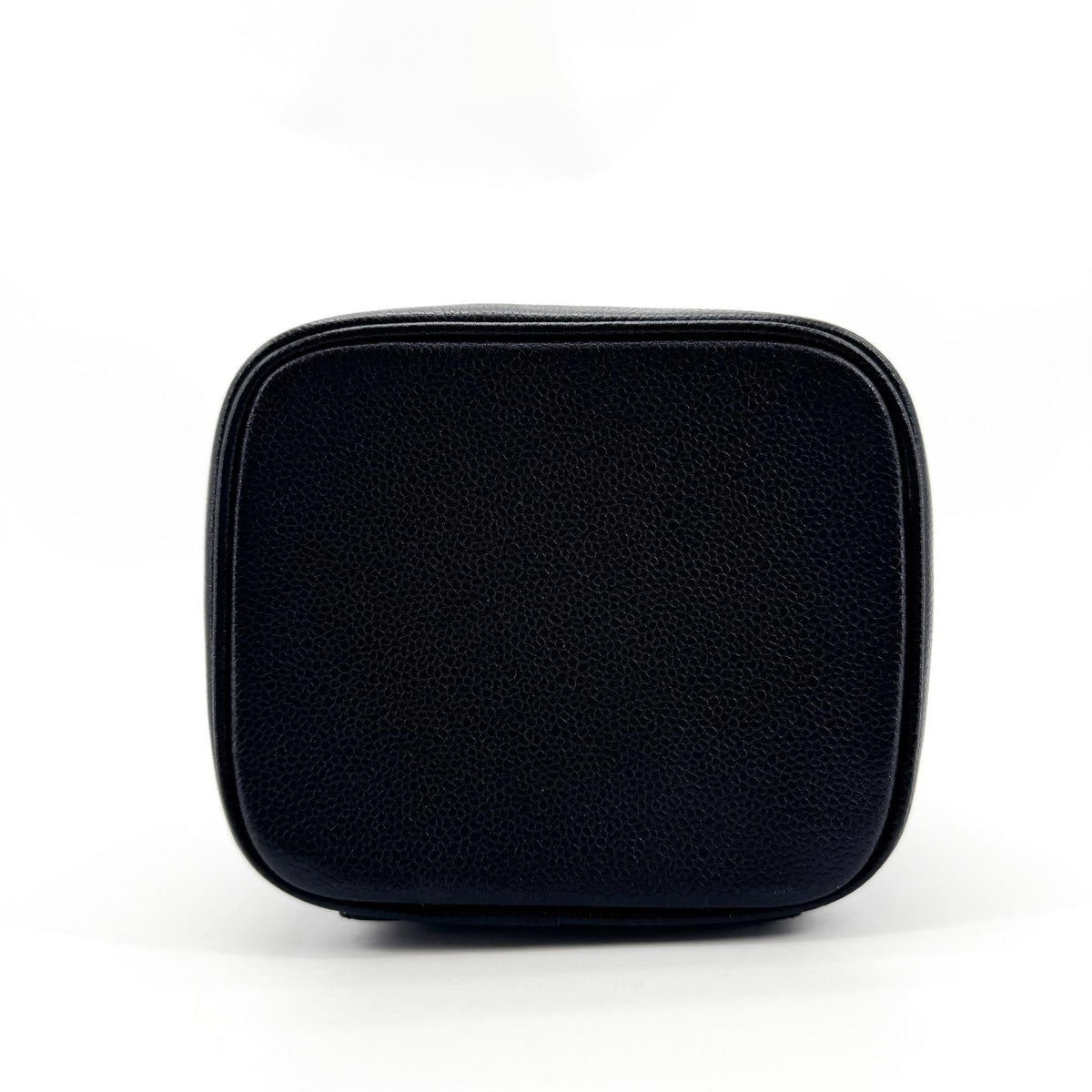 Chanel Vintage Timeless Cosmetic Case Caviar, Black, Leather, Clutch