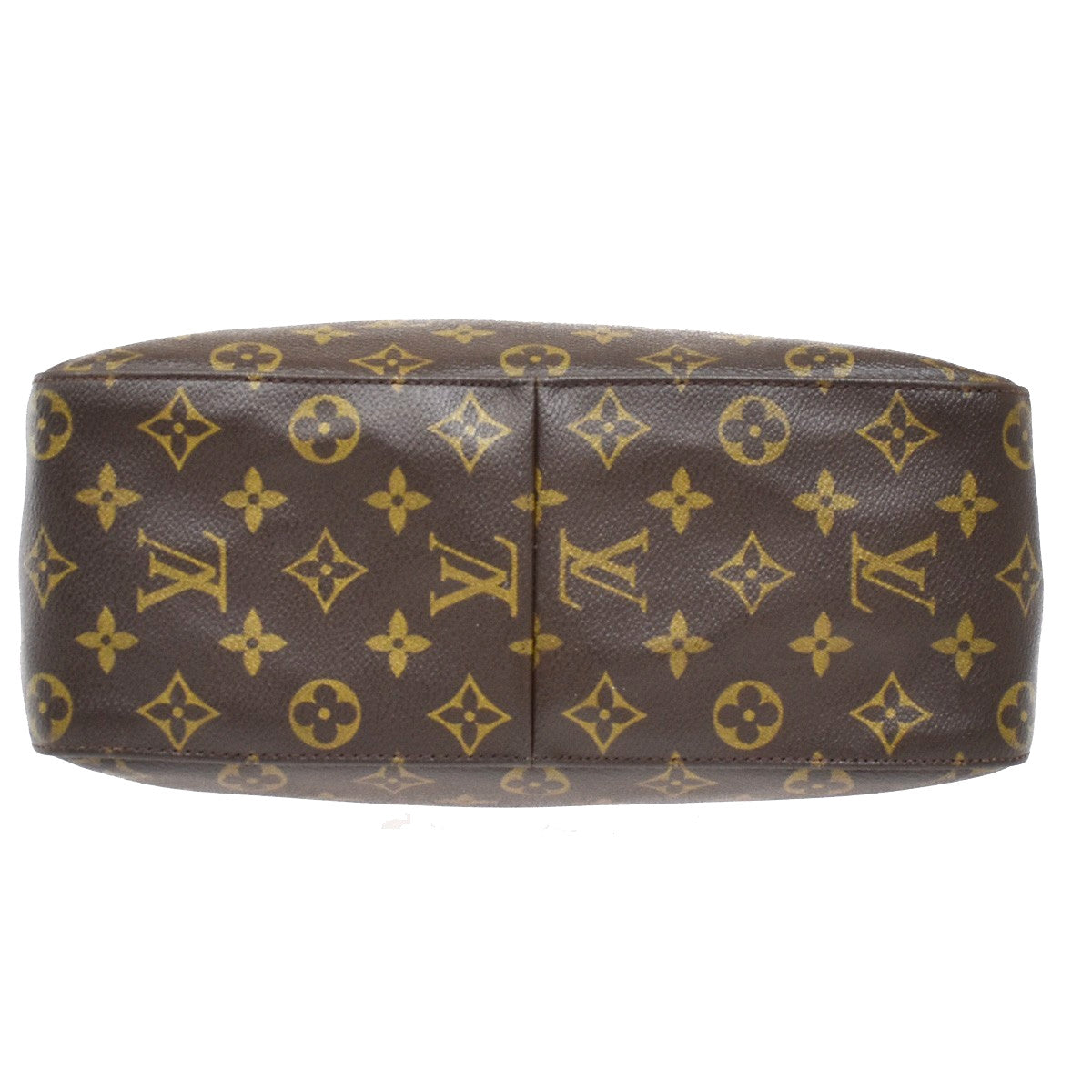 Louis Vuitton Looping Monogram Canvas, Brown, Canvas, Handbag