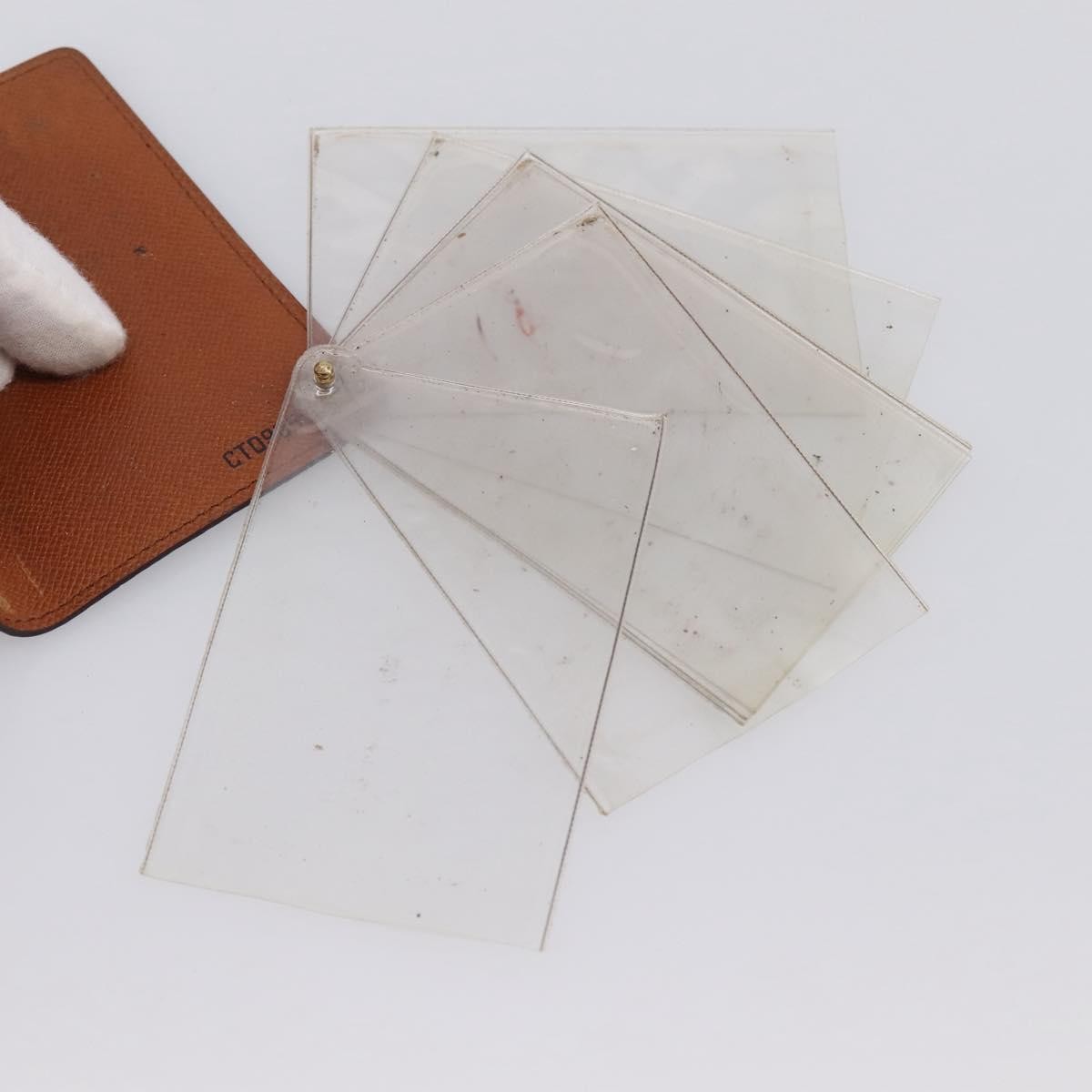 Louis Vuitton Porte Cartes Pression Card Case Monogram Canvas, Brown, Canvas, Card Holder