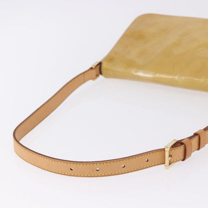 Louis Vuitton Thompson Street Monogram Vernis, Yellow, Patent Leather, Shoulder Bag