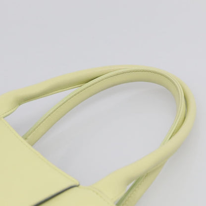 Bottega Veneta Arco Maxi Intrecciato Leather, Yellow, Leather, Tote Bag