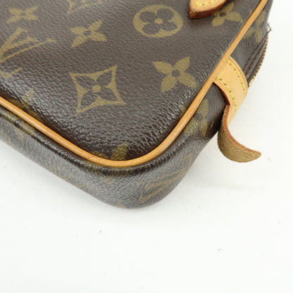 Louis Vuitton Pochette Marly Bandouliere Monogram Canvas, Brown, Canvas, Handbag