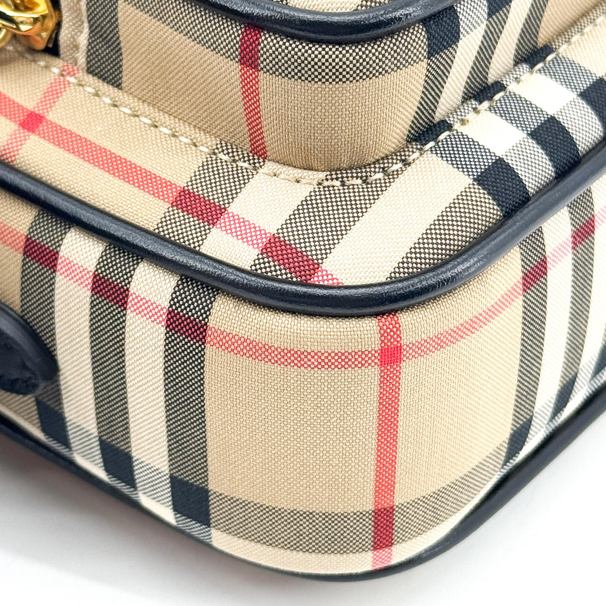 Burberry Camera Horseferry Print Coated Canvas, Multicolour, Canvas, Handbag