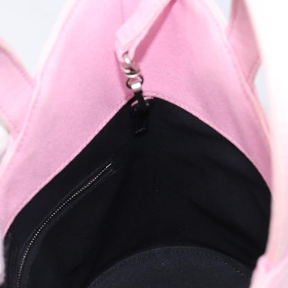 Balenciaga Wave Bucket Printed Canvas, Pink, Canvas, Tote Bag