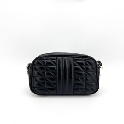 Gucci GG Marmont Wrist Matelasse Leather, Black, Leather, Clutch