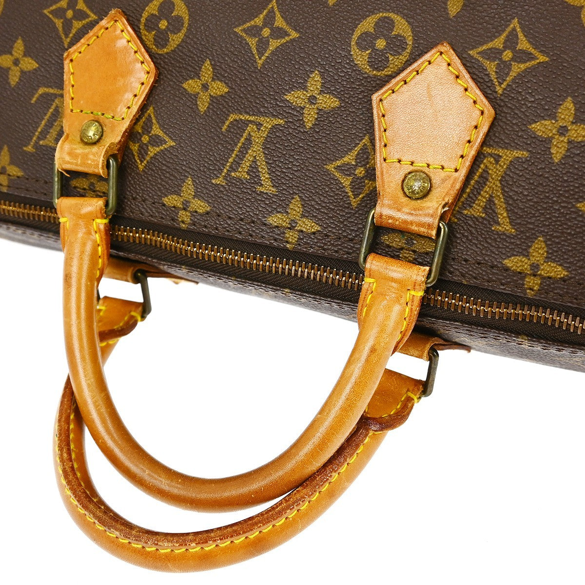 Louis Vuitton Speedy Monogram Canvas, Brown, Canvas, Handbag