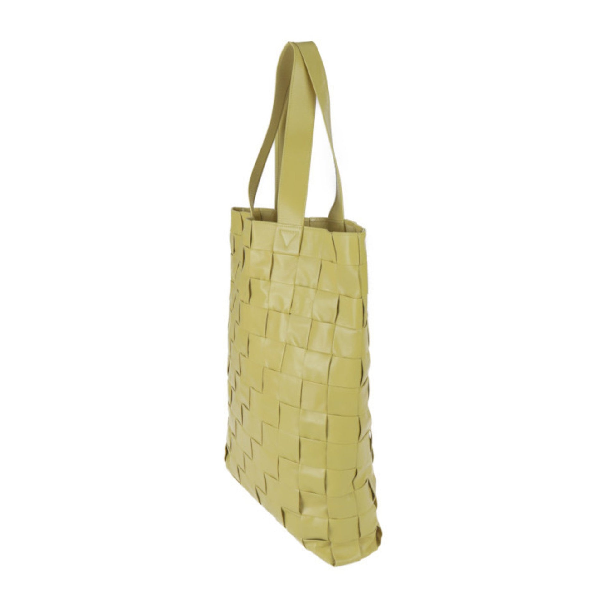 Bottega Veneta Cassette, Yellow, Leather, tote