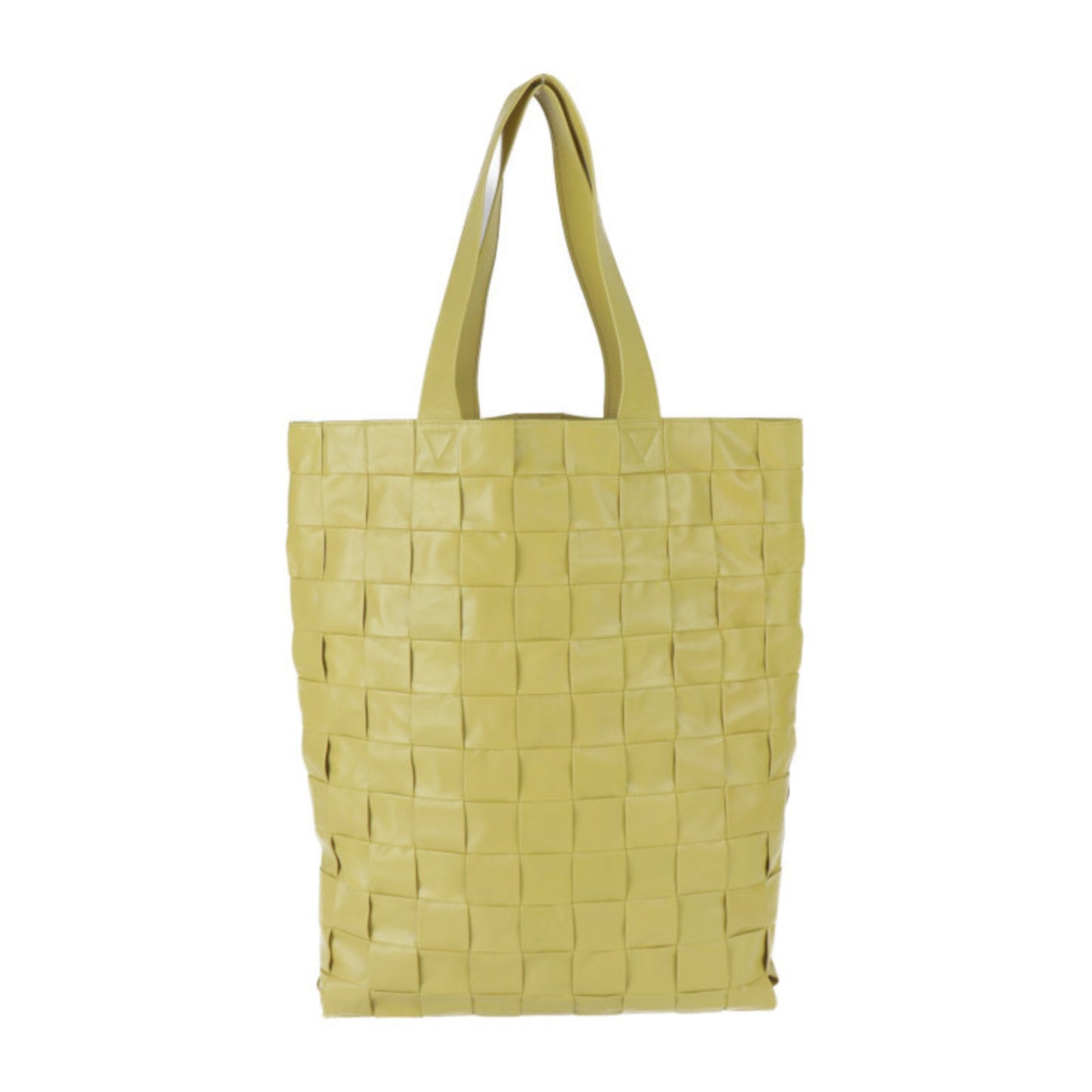 Bottega Veneta Cassette, Yellow, Leather, tote