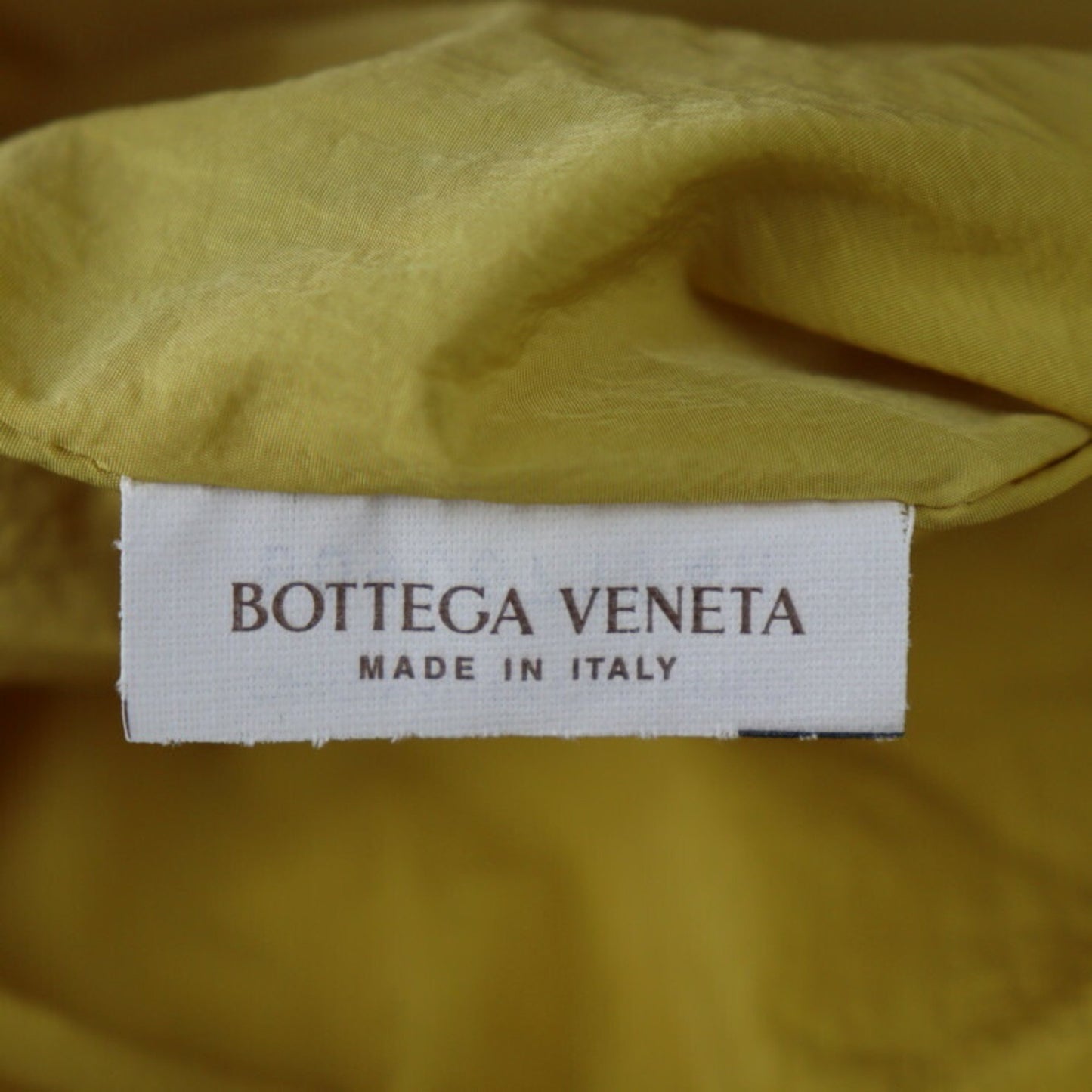 Bottega Veneta Cassette, Yellow, Leather, tote