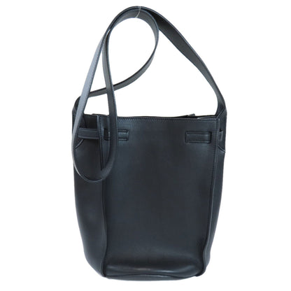 Céline Seau, Black, Leather, shoulder