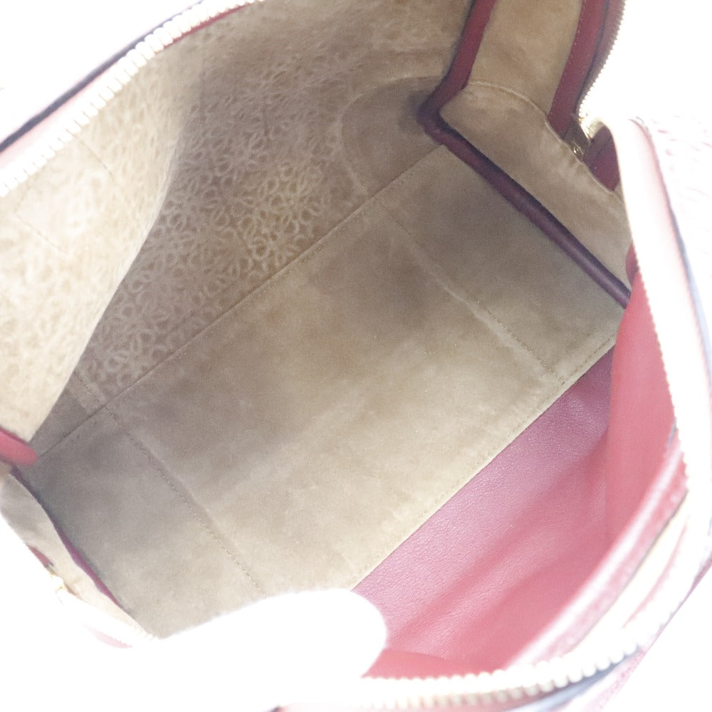 Loewe Amazona, Red, Leather, shoulder