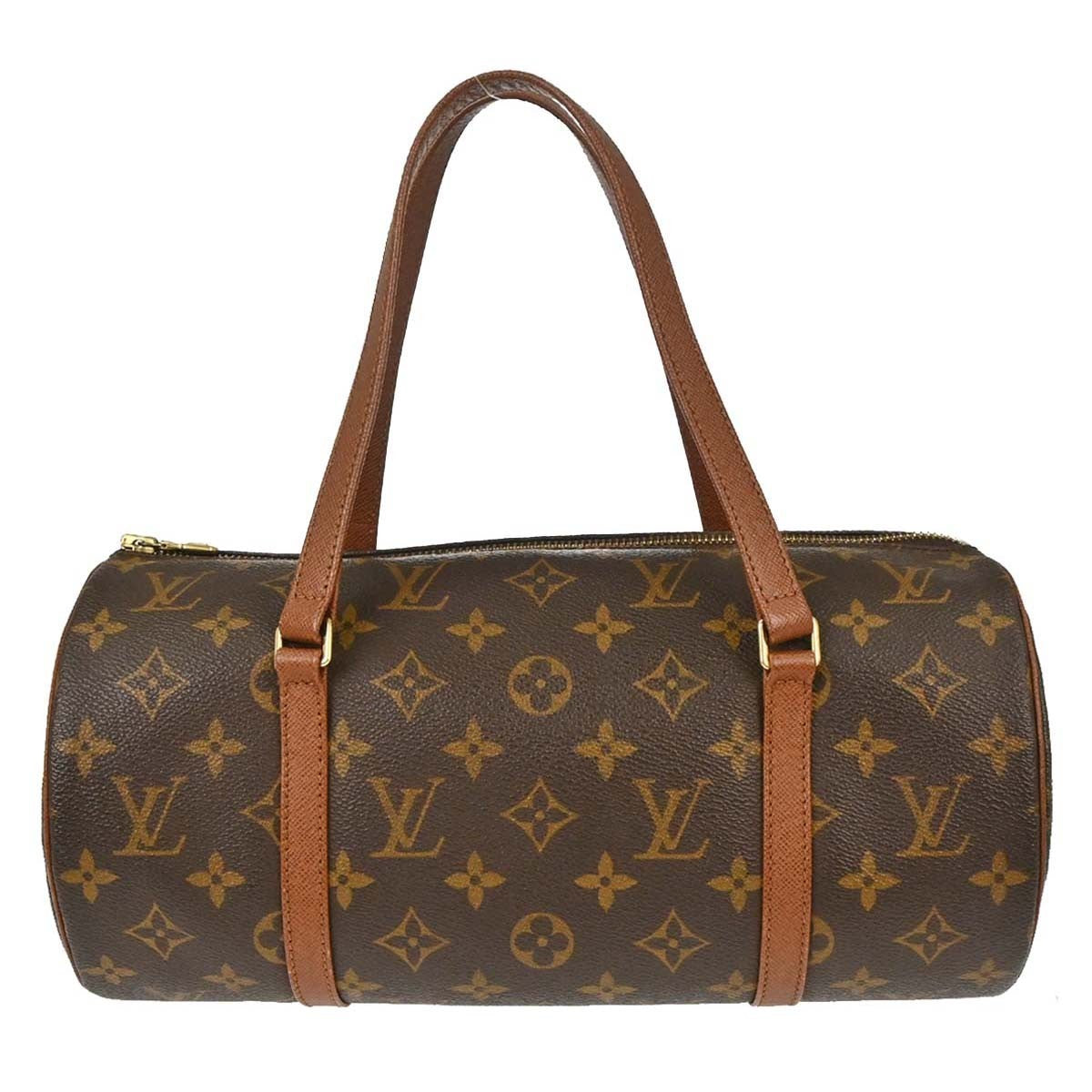 Louis Vuitton Papillon Monogram Canvas, Brown, Canvas, Handbag