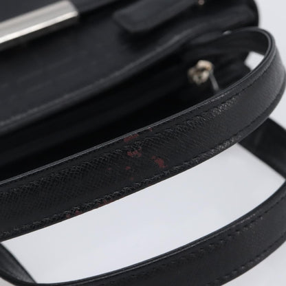 Burberry Handbag Leather, Black, Leather, Handbag