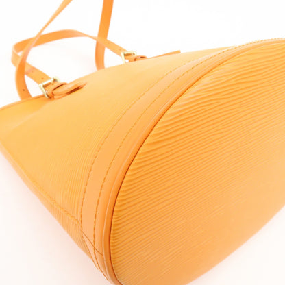 Louis Vuitton Petit Bucket Epi Leather, Orange, Leather, Handbag
