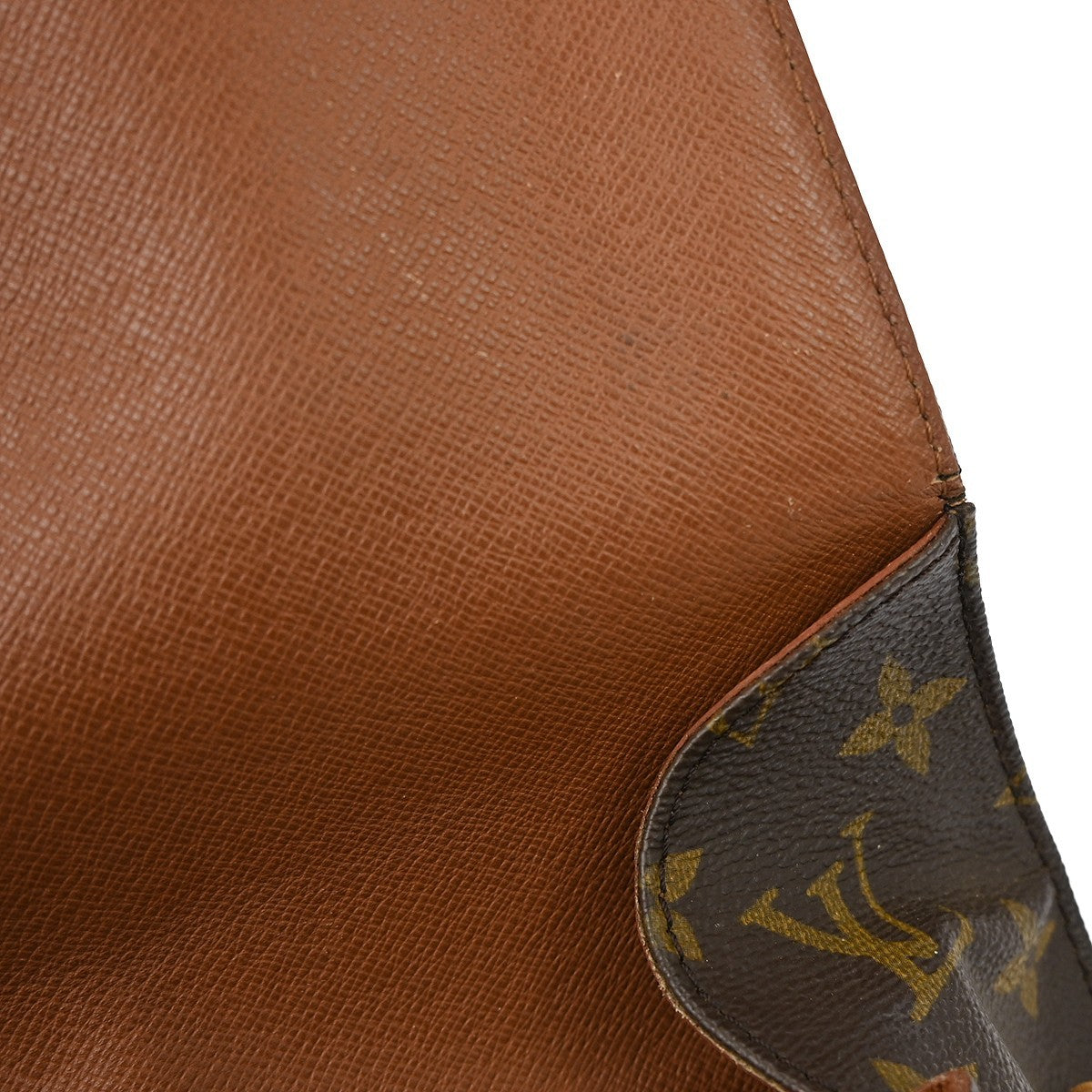 Louis Vuitton Cartouchiere Monogram, Brown, Canvas, Shoulder Bag
