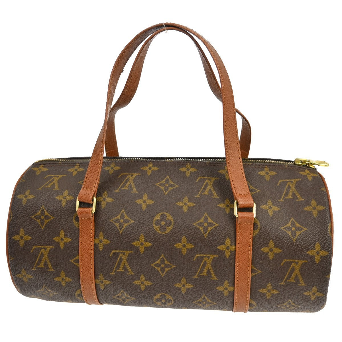 Louis Vuitton Papillon Monogram Canvas, Brown, Canvas, Handbag