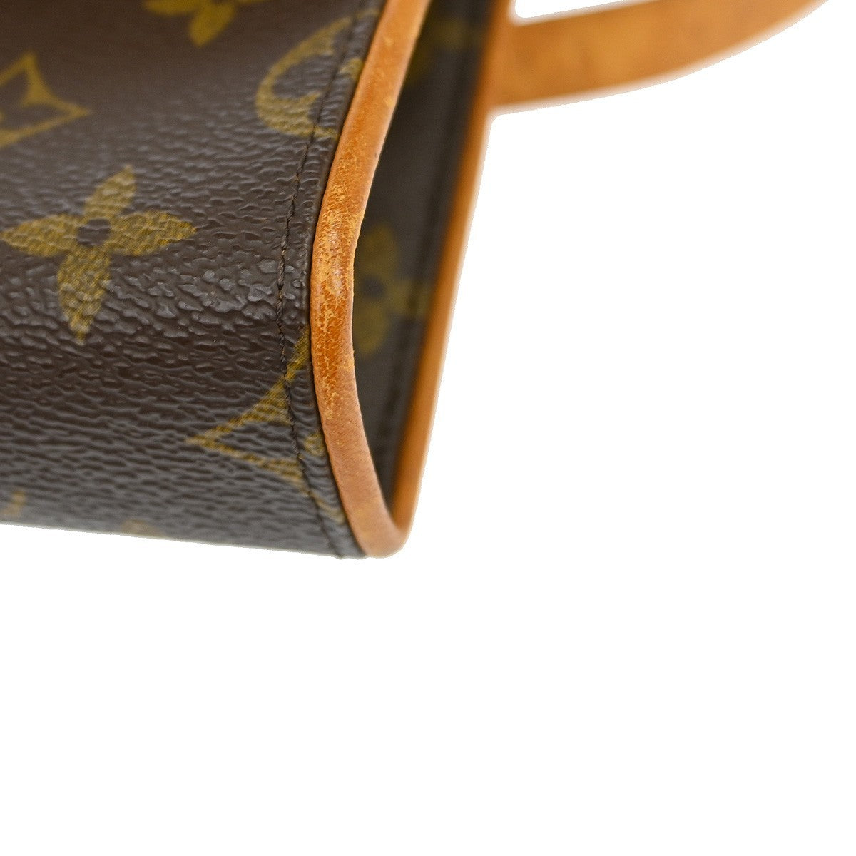 Louis Vuitton Florentine Canvas, Brown, Canvas, Clutch