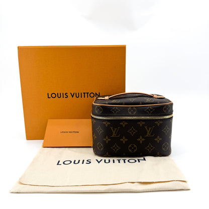 Louis Vuitton Nice Vanity Case Monogram Canvas, Brown, Canvas, Handbag