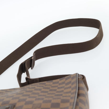 Louis Vuitton Brooklyn Damier Ebene, Brown, Canvas, Shoulder Bag