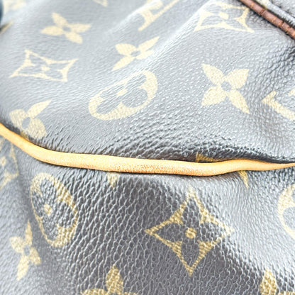 Louis Vuitton Galliera Monogram Canvas, Brown, Canvas, Handbag