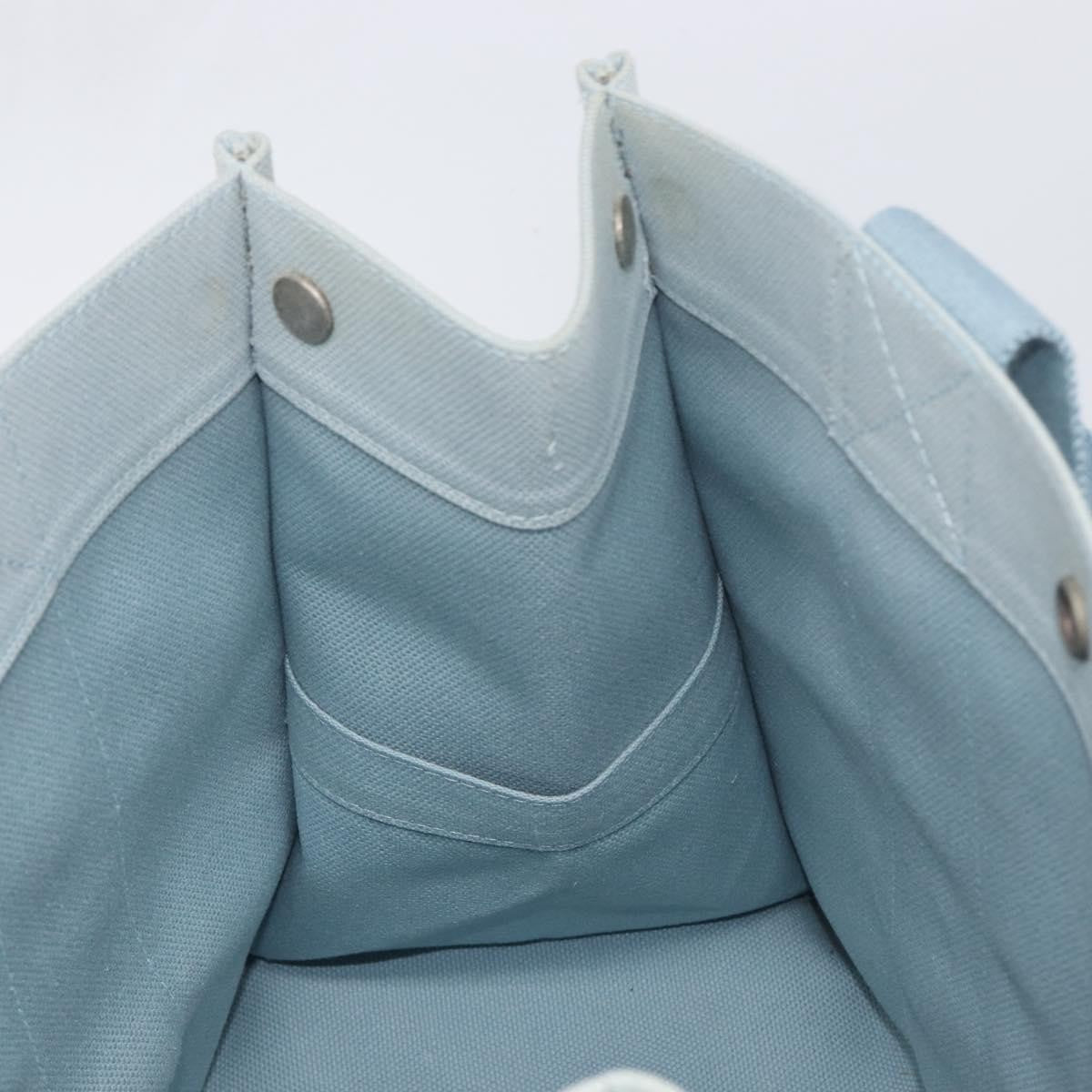Hermes Bora Bora Toile, Blue, Canvas, Tote Bag