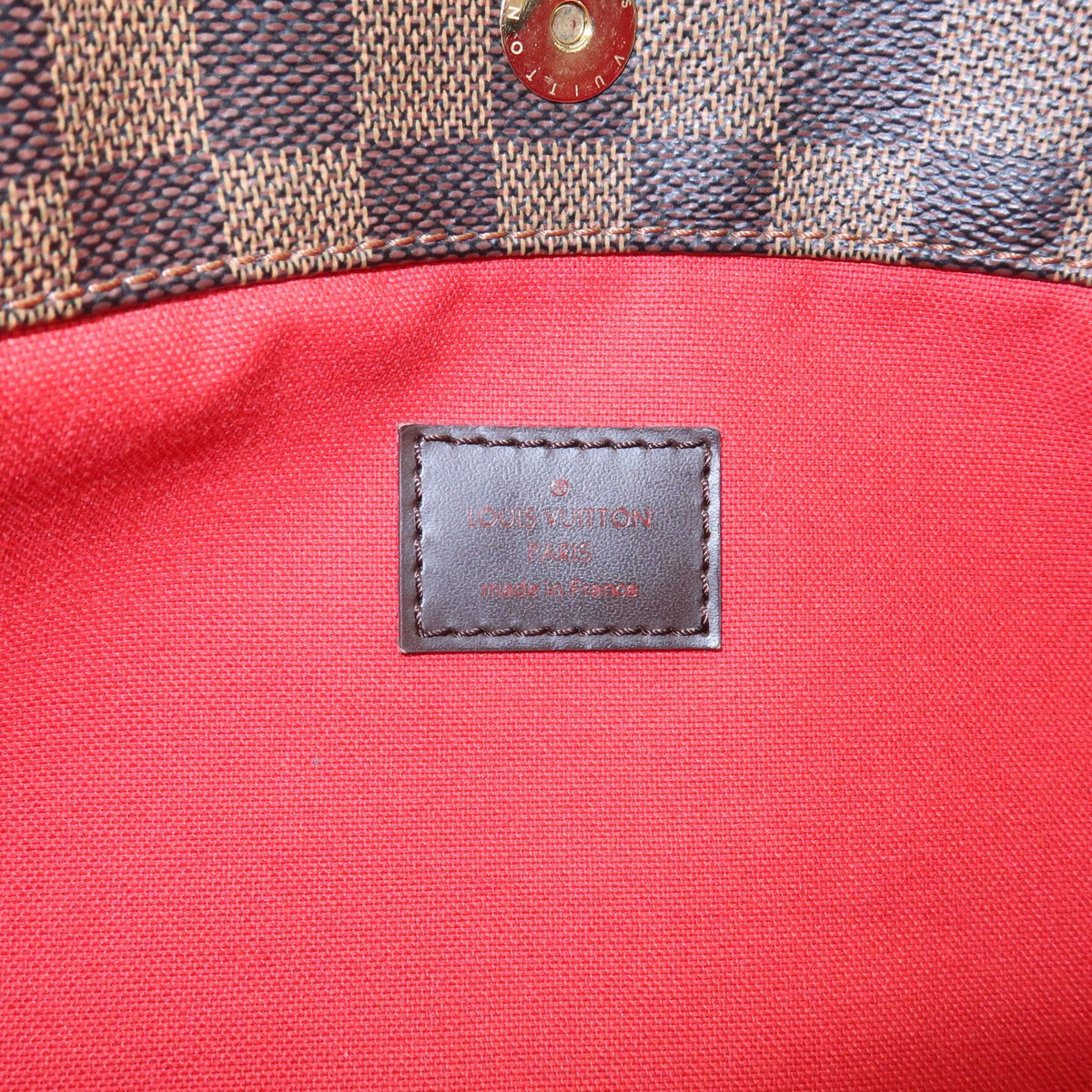 Louis Vuitton Bloomsbury Damier, Brown, Canvas, Shoulder Bag