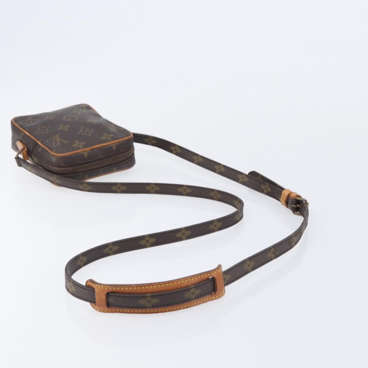 Louis Vuitton Danube Monogram Canvas, Brown, Canvas, Handbag
