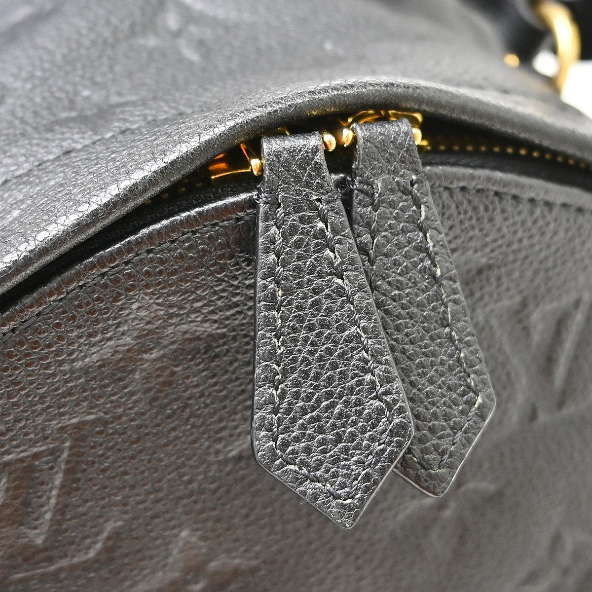 Louis Vuitton Sorbonne Monogram Empreinte, Black, Leather, Backpack