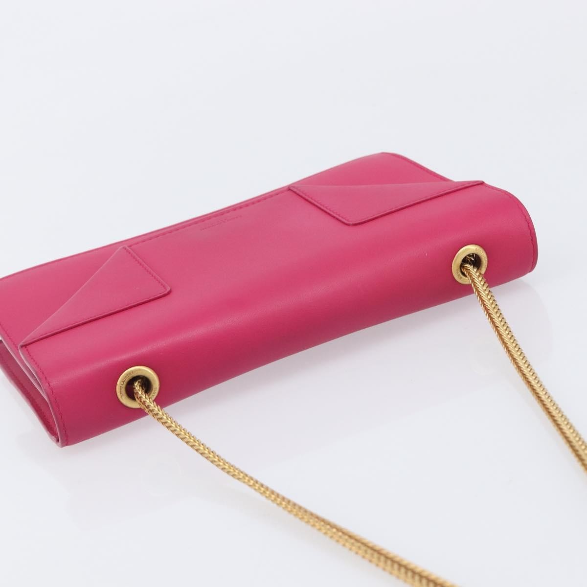 Saint Laurent Betty Leather, Pink, Leather, Handbag