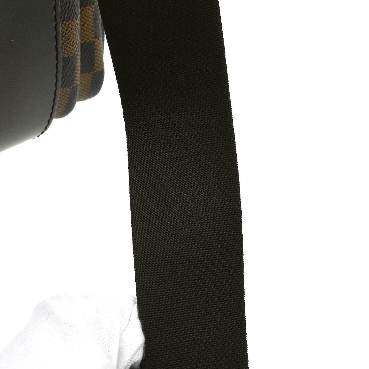 Louis Vuitton Naviglio Damier, Brown, Canvas, Shoulder Bag