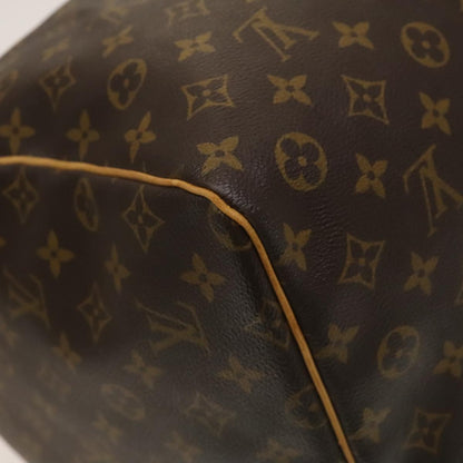 Louis Vuitton Keepall Bag Monogram Canvas, BROWN, CANVAS, Travel bag
