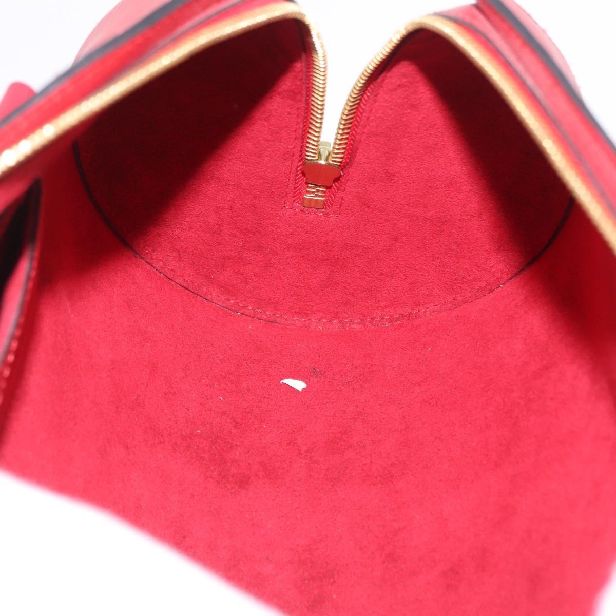 Louis Vuitton Soufflot Epi Leather, Red, Leather, Tote Bag
