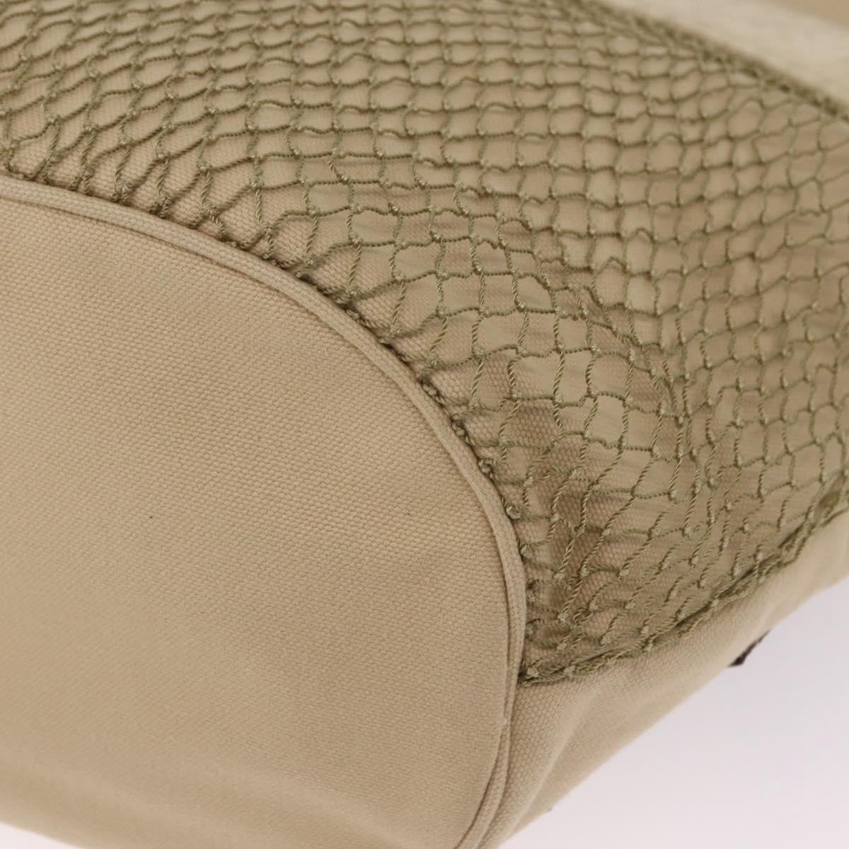Chanel Camellia Flower Tote Canvas, Beige, Canvas, Tote Bag