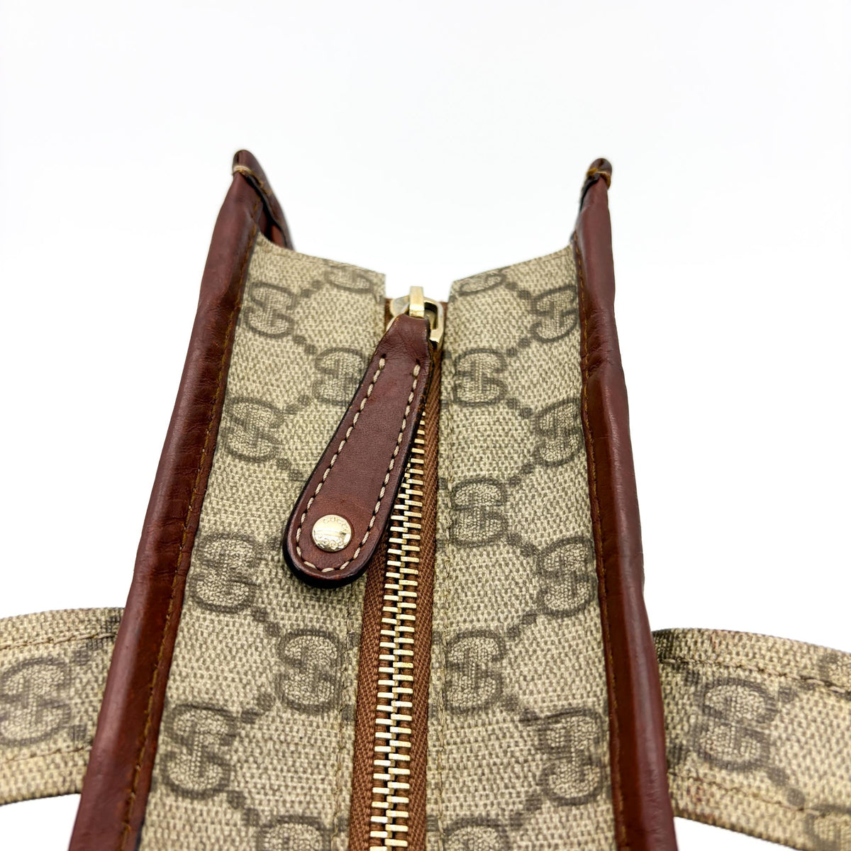 Gucci Ophidia Shopping GG Coated Canvas, Brown, Canvas, Tote Bag