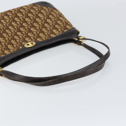 Christian Dior Trotter shoulder bag Canvas, BROWN, CANVAS, Shoulder bag