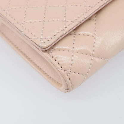 Versace Greca Goddess Convertible Clutch Leather, Pink, Leather, Shoulder Bag