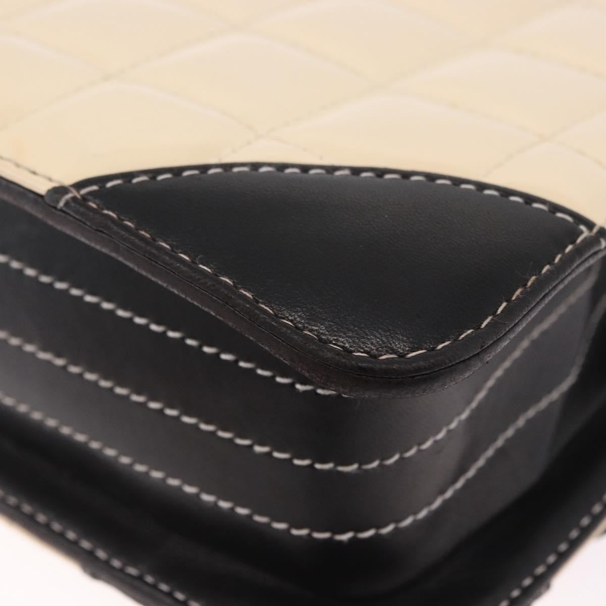 Chanel Vintage Chocolate Bar CC Flap Patent leather, Beige, Patent Leather, Shoulder Bag
