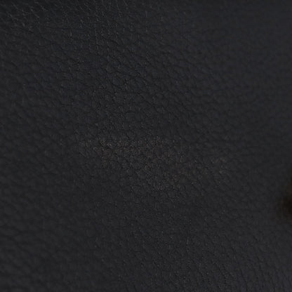 Celine Top Handle Leather, Black, Leather, Handbag
