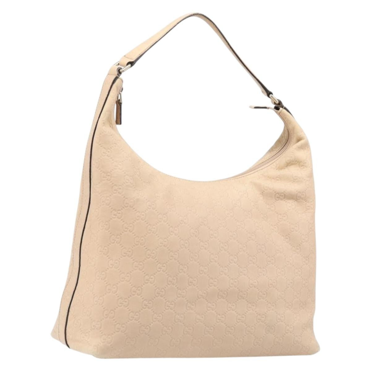 Gucci Miss GG Hobo Guccissima Leather, Pink, Canvas, Shoulder Bag