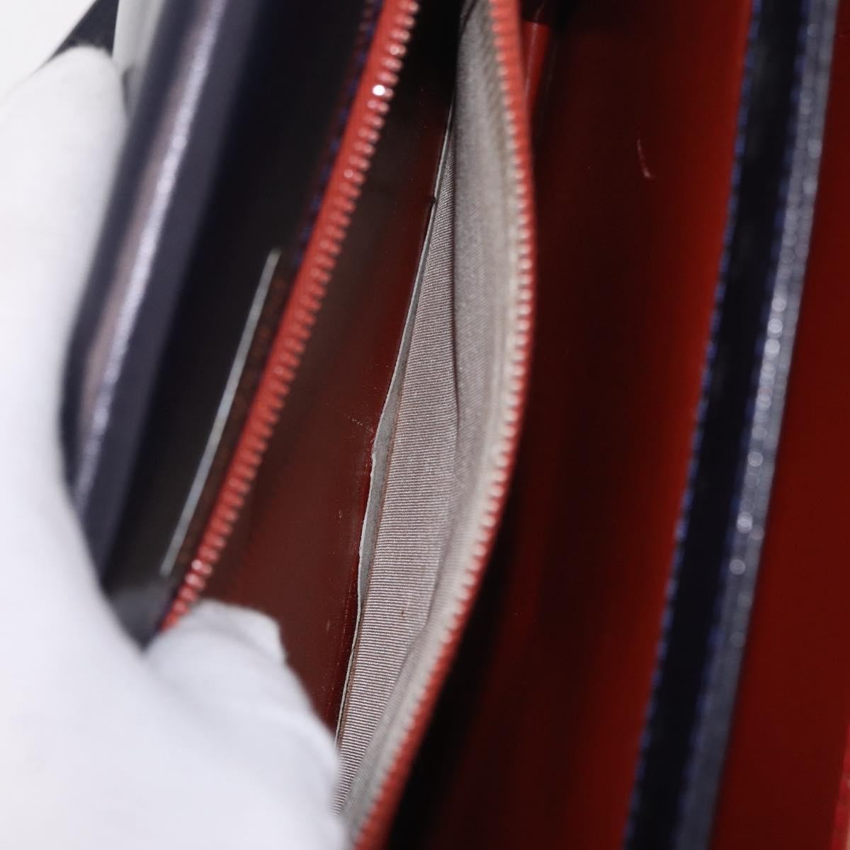 Saint Laurent Vintage Shoulder bag Leather, Navy, Leather, Shoulder Bag
