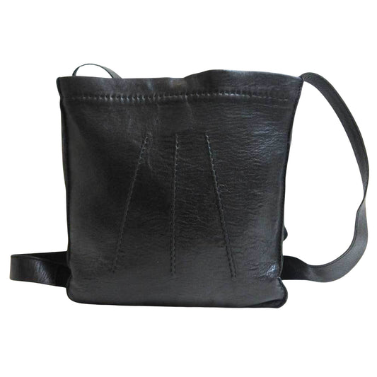 Hermès Toudou, Black, Leather, shoulder