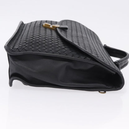 Bottega Veneta Envelope Intrecciato Nappa, Black, Leather, Briefcase