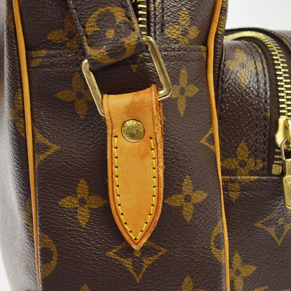 Louis Vuitton Nil Shoulder Bag Monogram Canvas, Brown, Canvas, Shoulder Bag