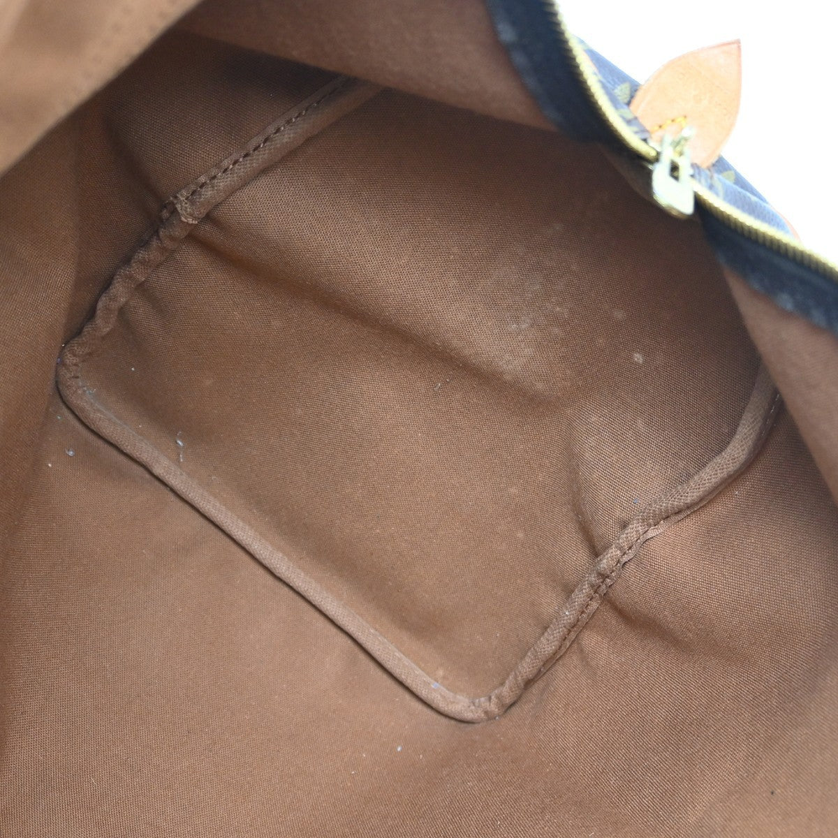 Louis Vuitton Keepall Monogram Canvas, Brown, Canvas, Travel Bag