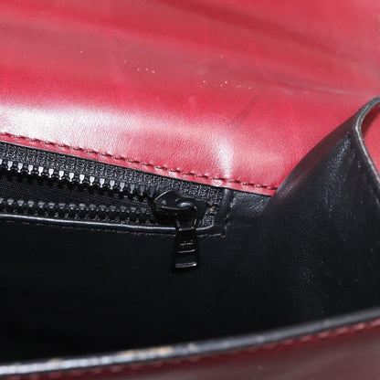 Celine Handbag Leather, Red, Leather, Handbag