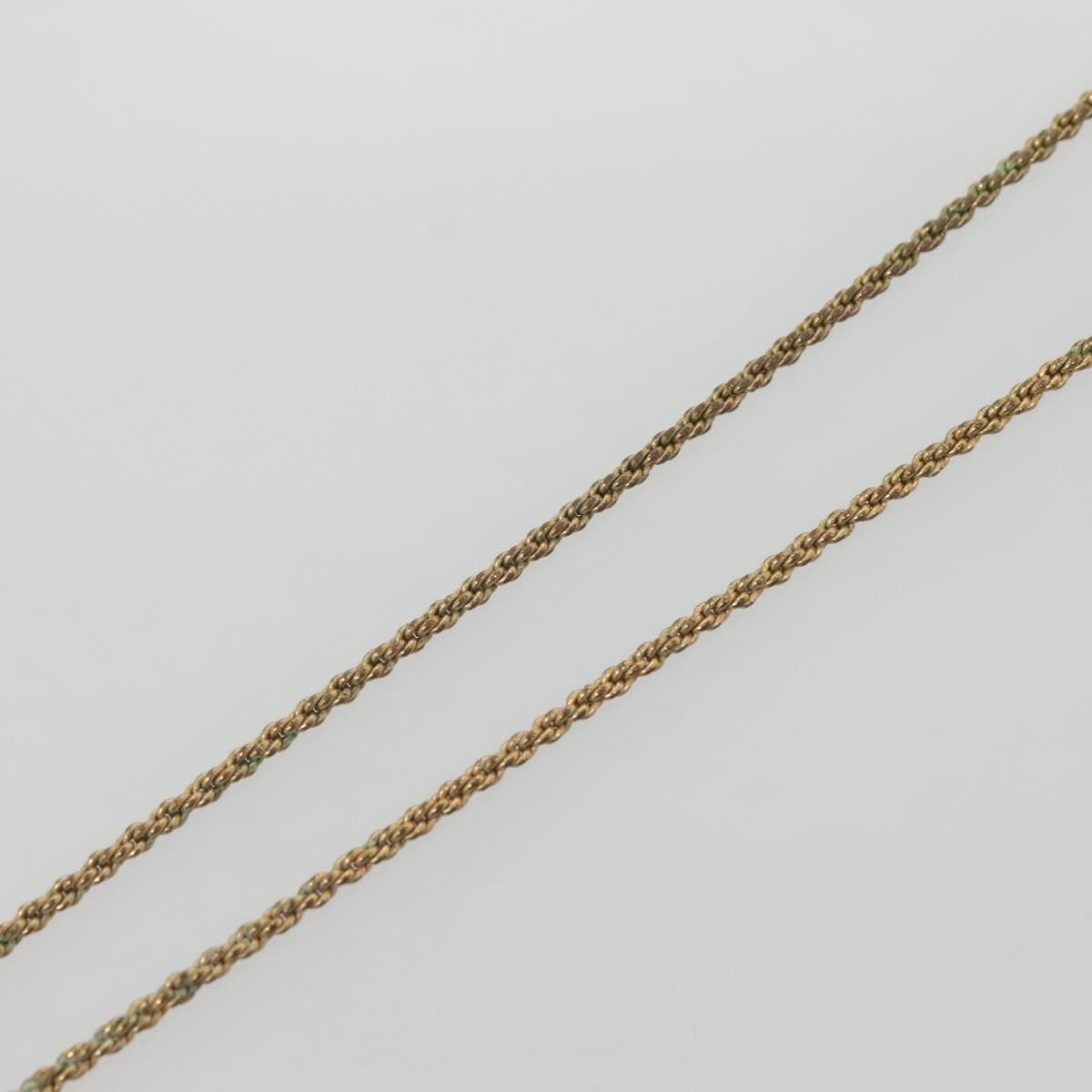 "Christian Dior Vintage pendant necklace Gold-plated Metal, Enamel & Rhinestones", Gold, Metal, Necklace