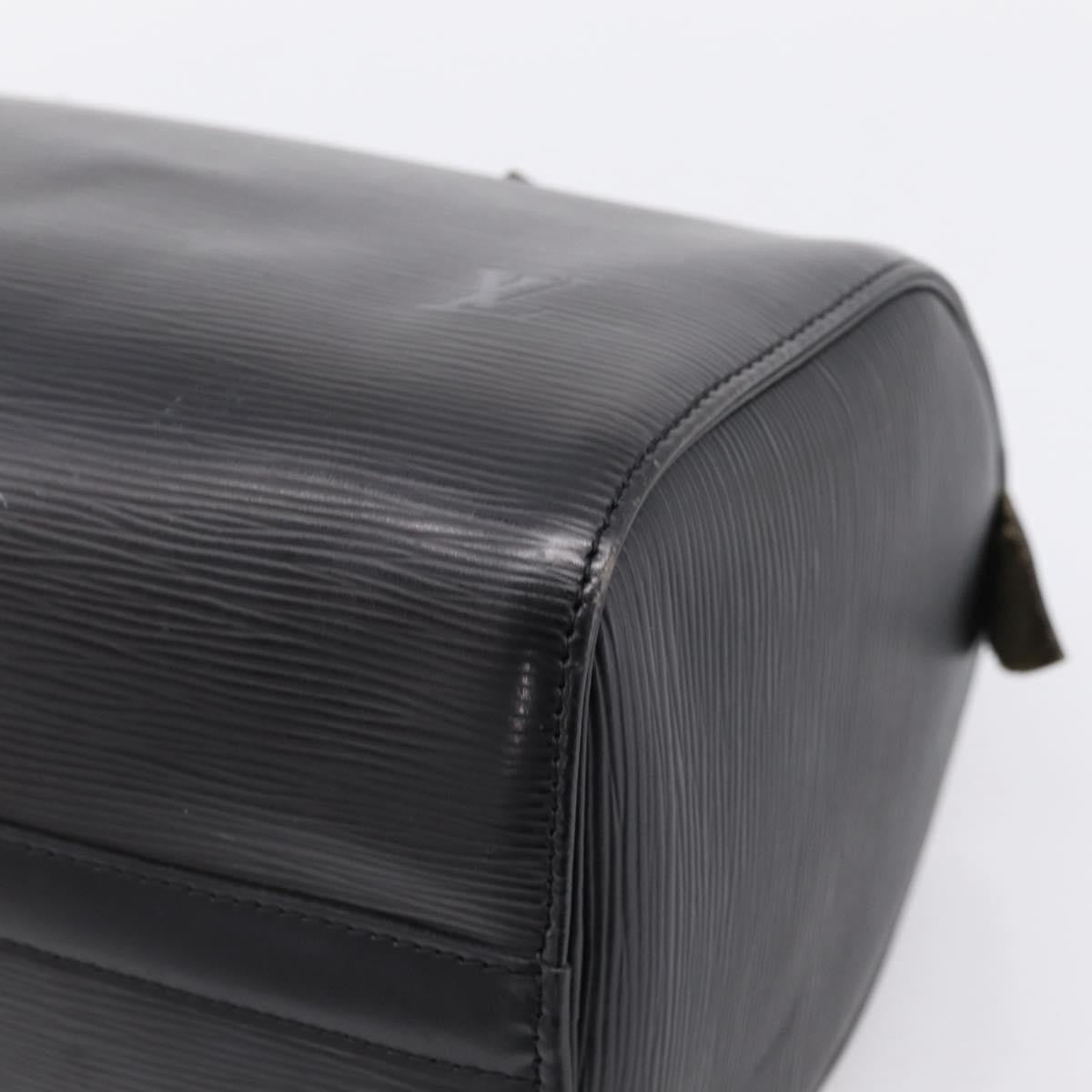 Louis Vuitton Speedy Epi Leather, Black, Leather, Handbag
