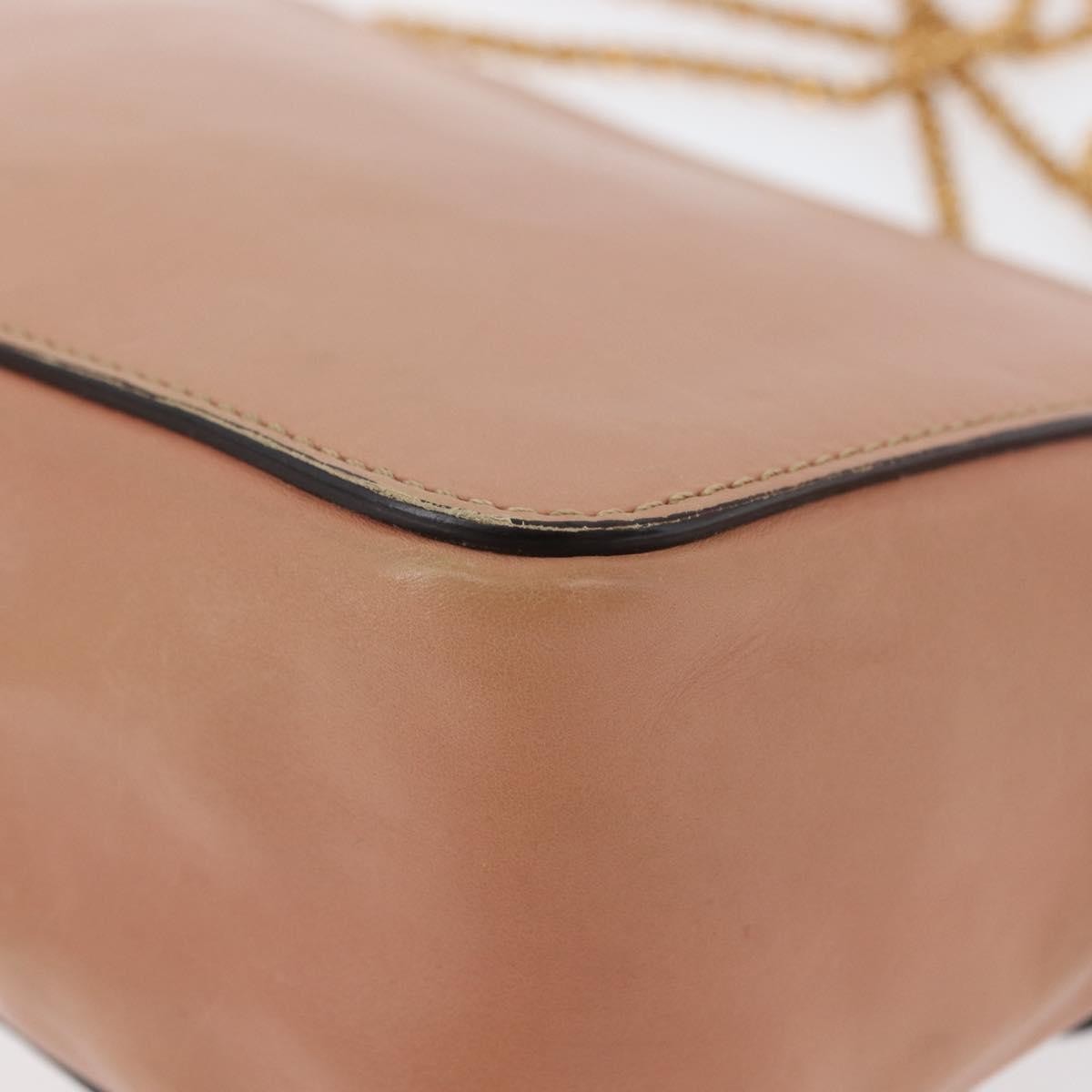 Chloe Elsie Chain Leather, Pink, Leather, Shoulder Bag