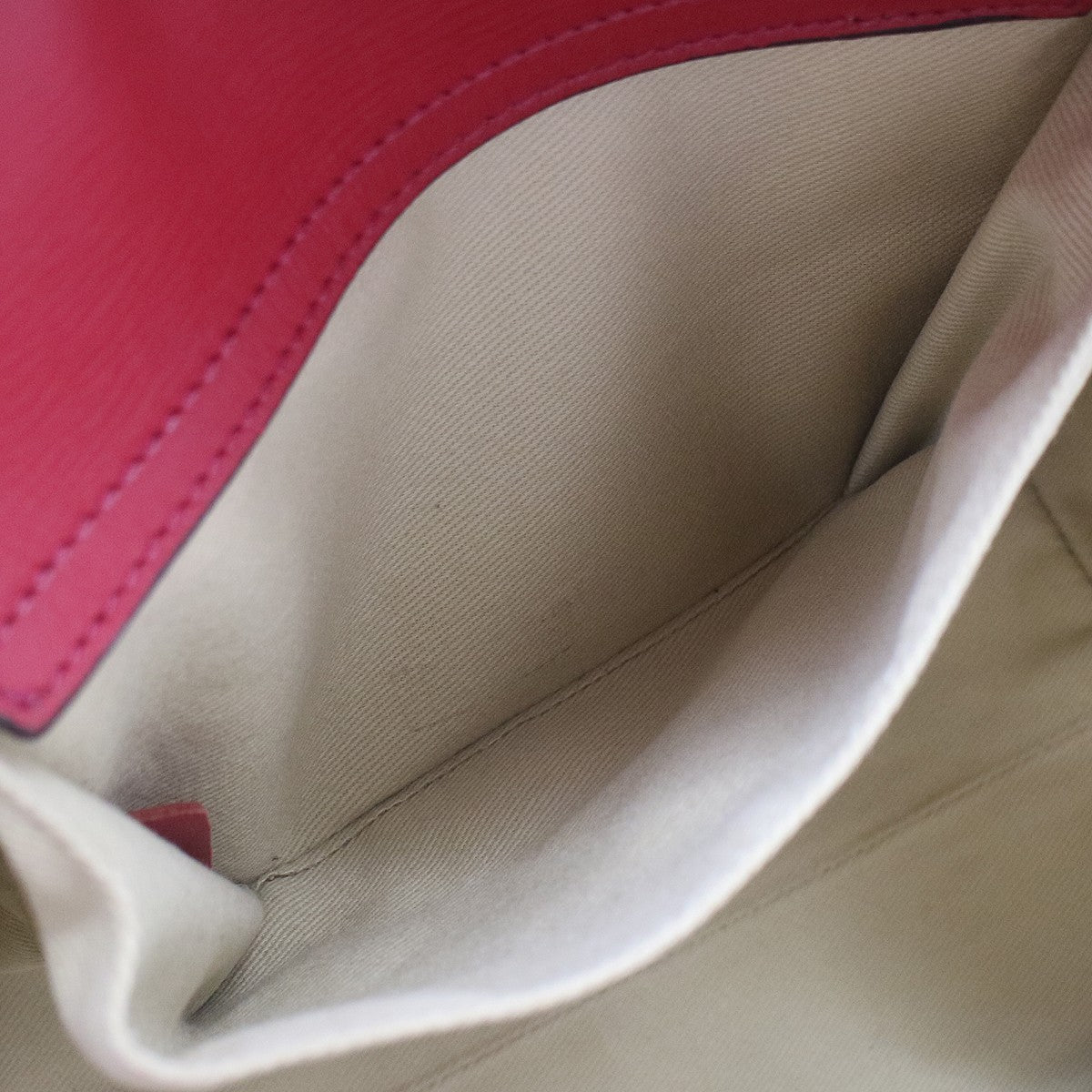 Chloe Paddington Lock Leather, Red, Leather, Handbag